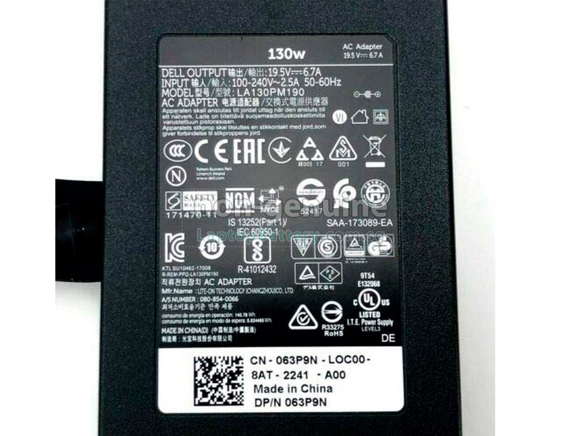 replacement Dell 662JT adapter