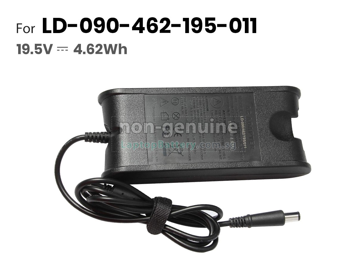 replacement Dell 90W 19.5V-4.62A 100-240V~2.0A 50/60HZ adapter