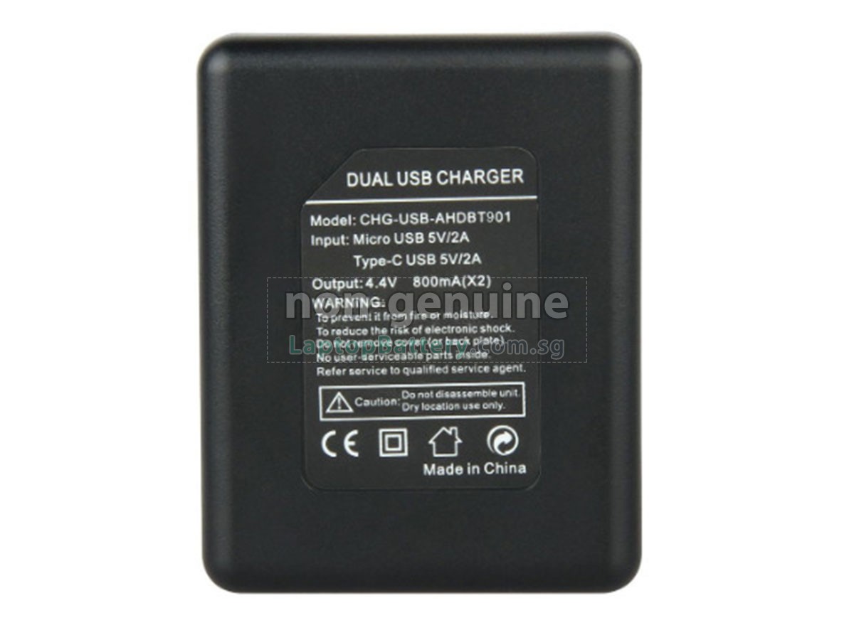 replacement GoPro HERO 12/11/10/9 DUAL CHARGER adapter