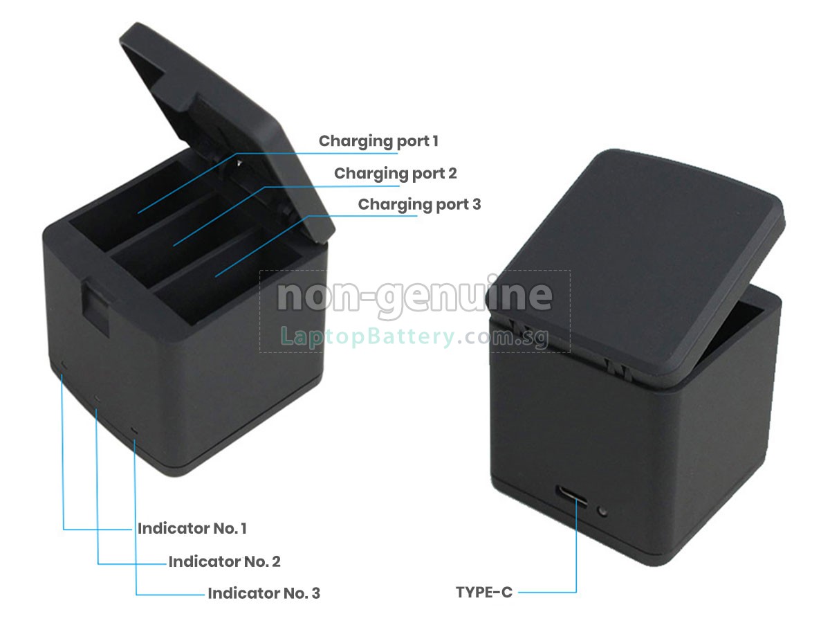 replacement GoPro HERO 8 CHARGER adapter