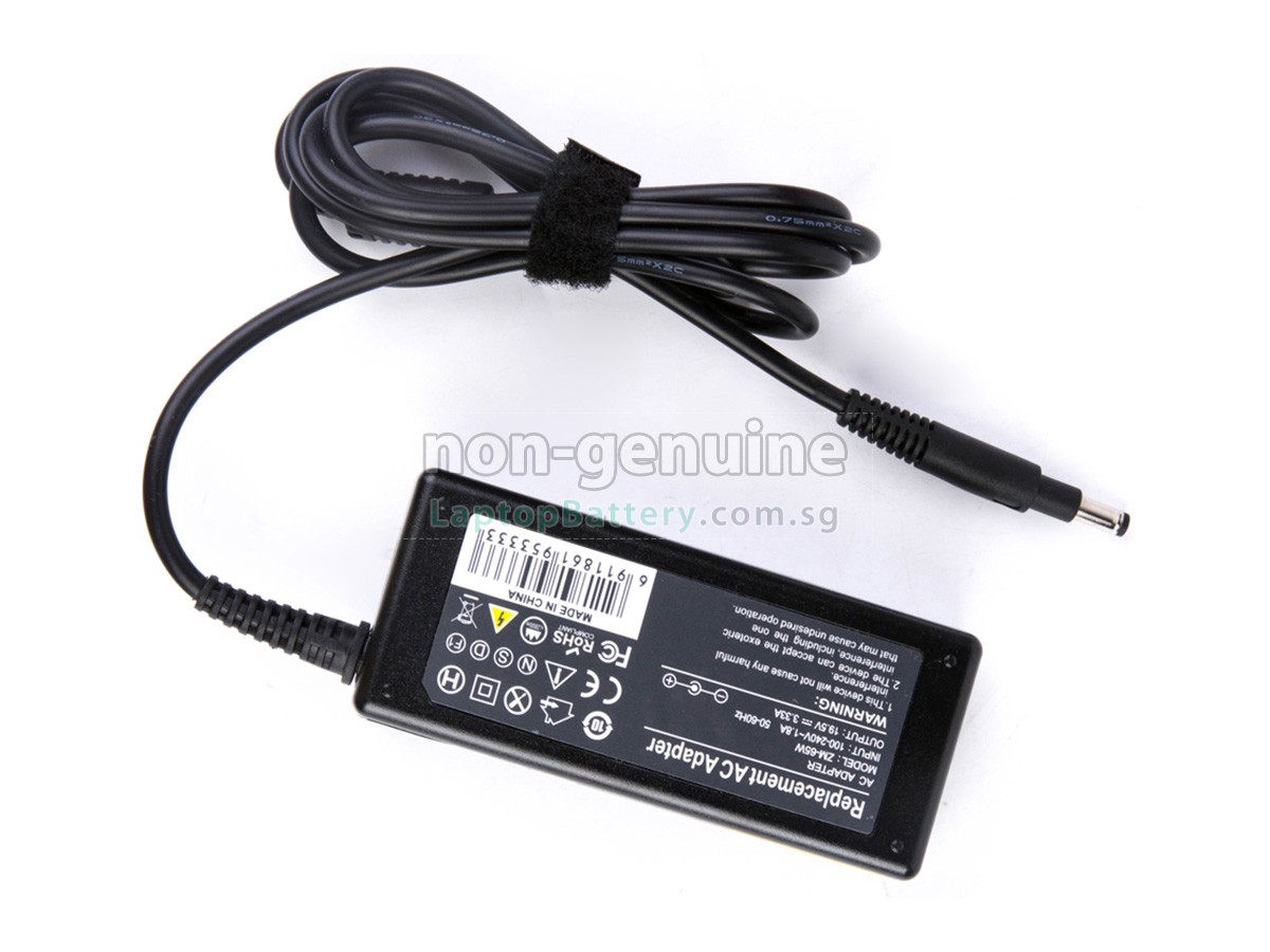 replacement HP 65W 19.5V-3.3A 100-240V~1.8A 50/60HZ adapter