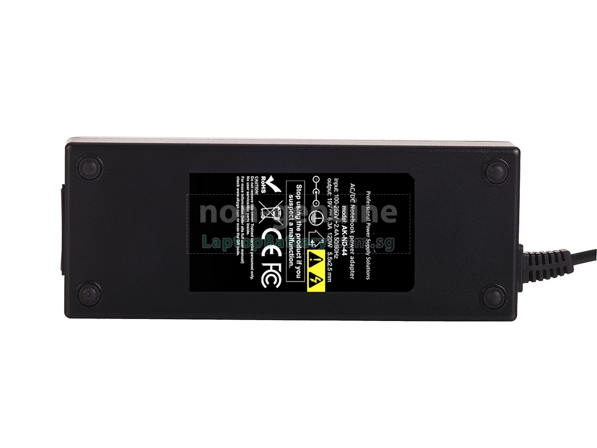 replacement HP 120W 19V-6.3A 100-250V~2.4A 50/60HZ adapter