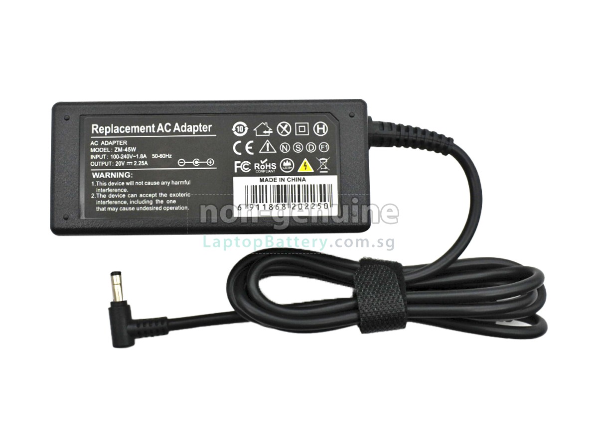 replacement Lenovo 20V 2.25A 45W 4.0*1.7MM adapter