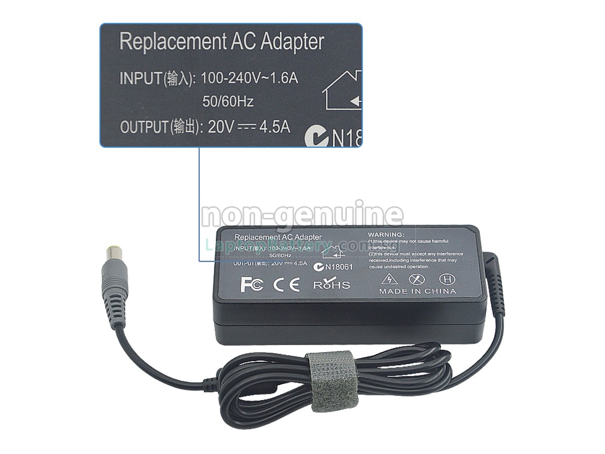 replacement Lenovo 20V 4.5A 90W 8.0*5.5MM adapter