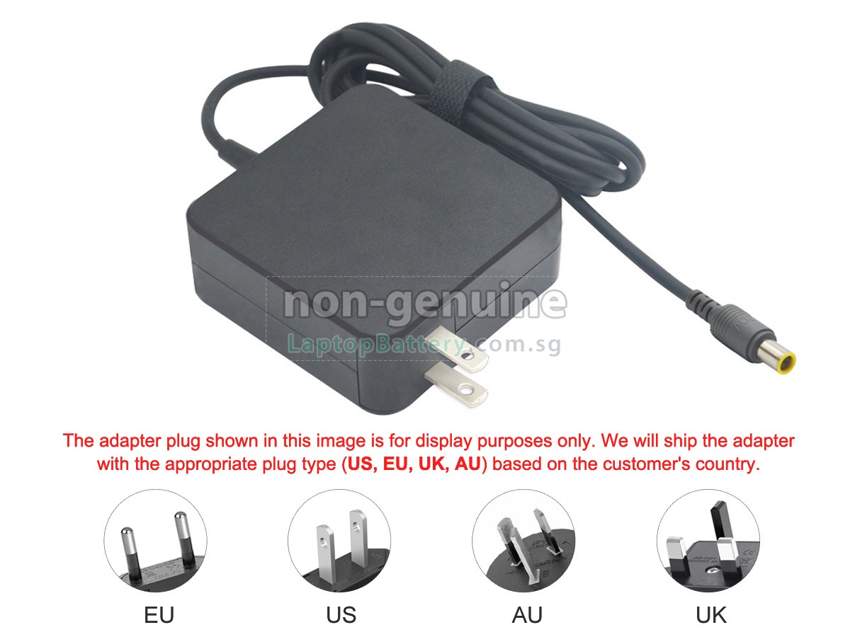 replacement Lenovo 20V 3.25A 65W 8.0*5.5MM adapter
