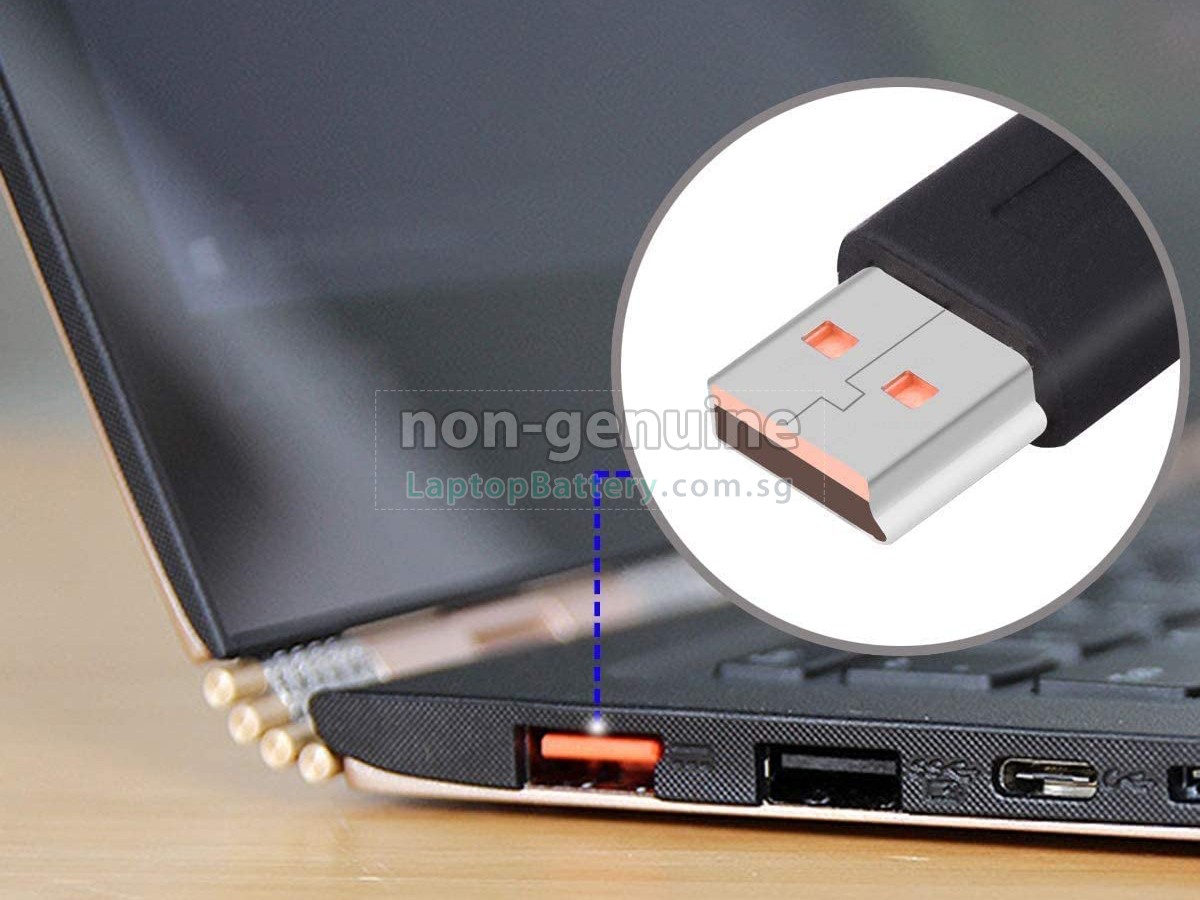 replacement Lenovo 20V 2A 40W USB adapter