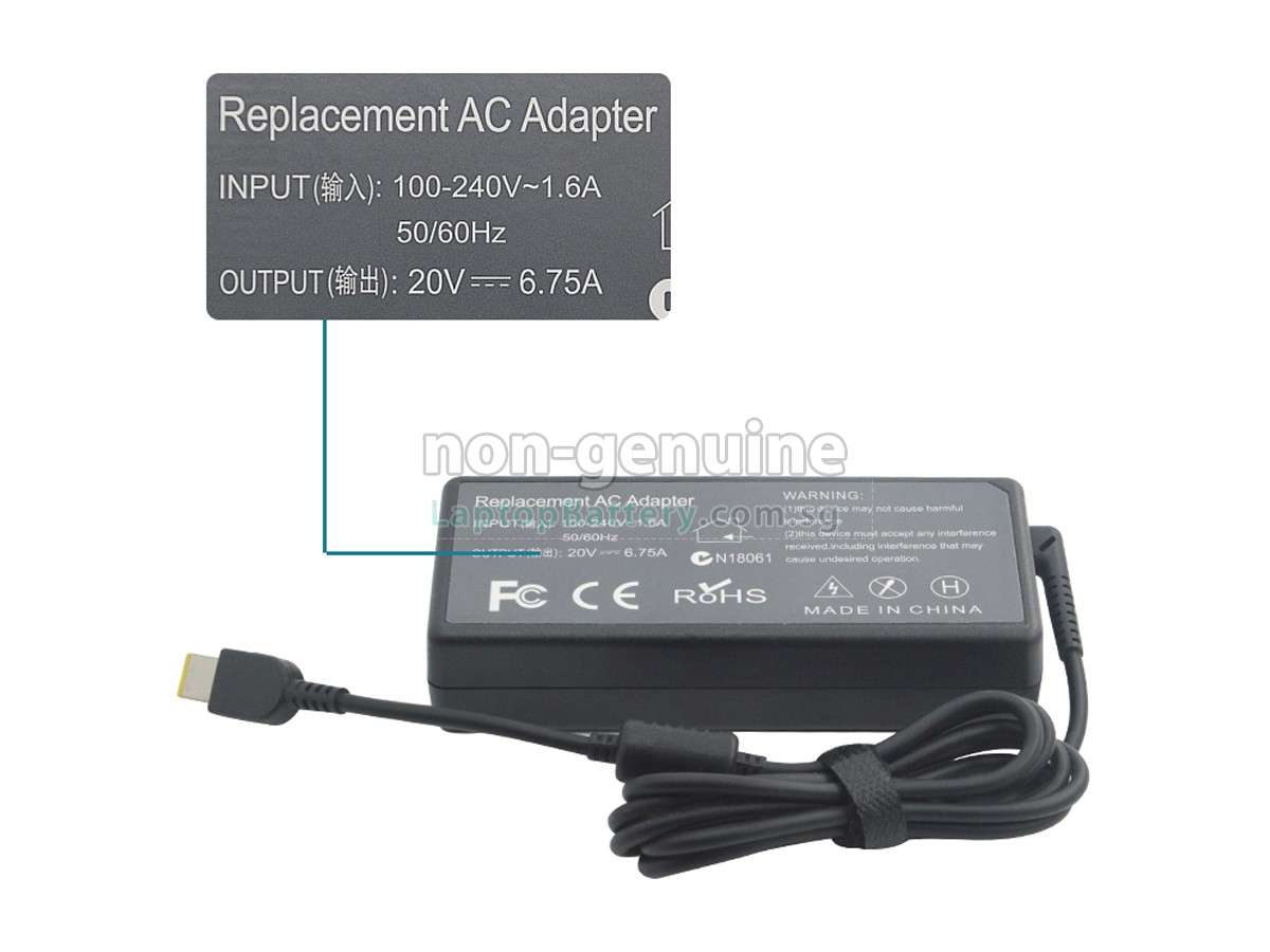 replacement Lenovo ADL135NCC3A adapter