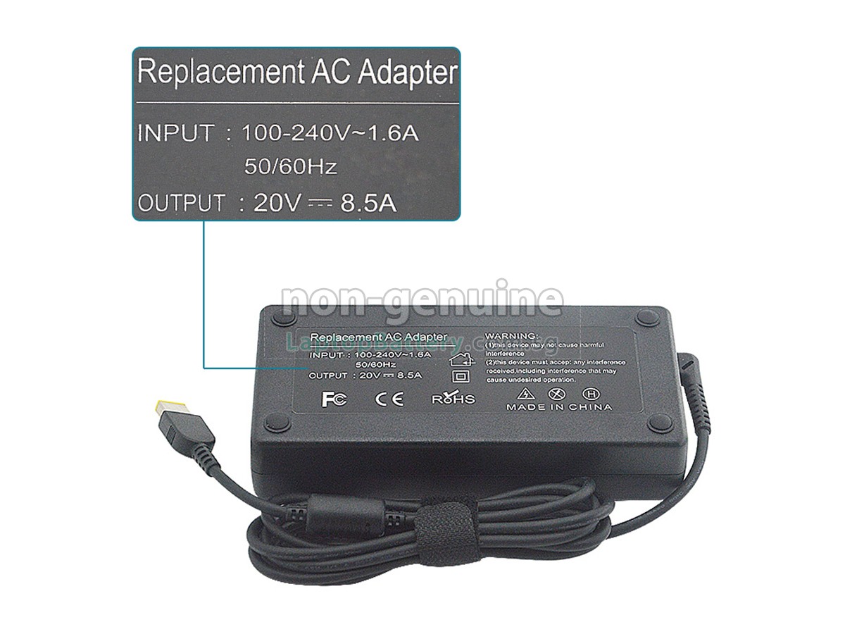 replacement Lenovo 20V 8.5A 170W USB adapter