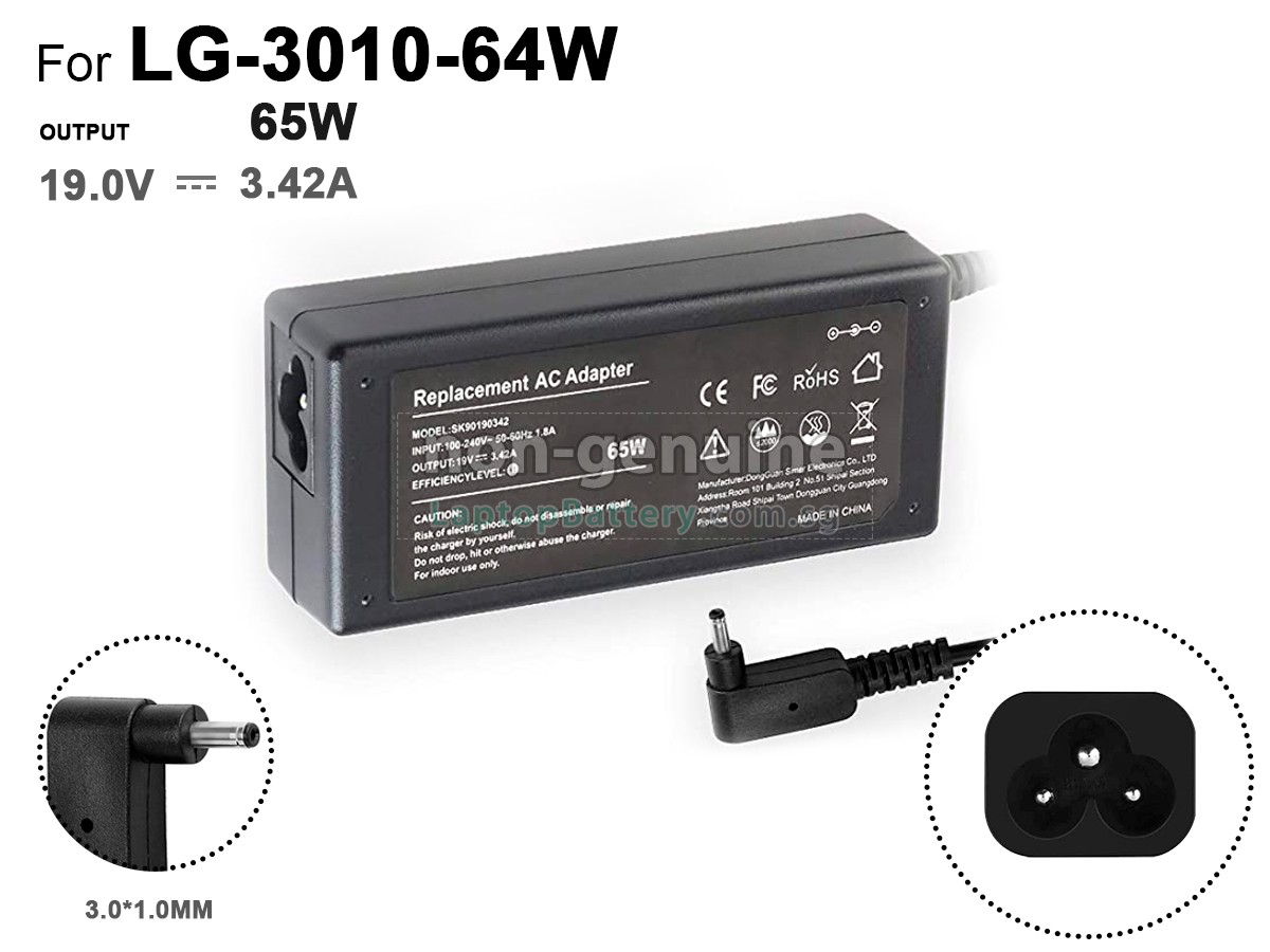 replacement LG PA-1650-43 adapter