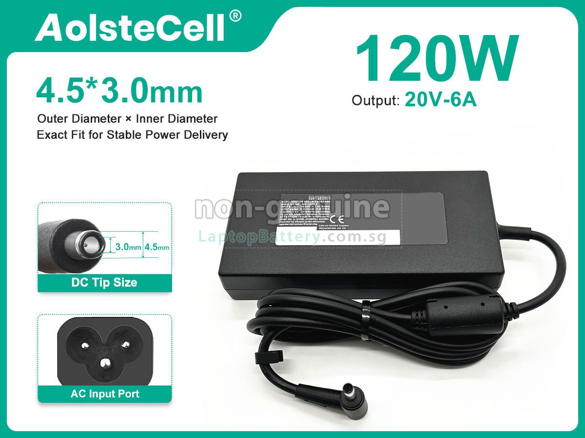 replacement MSI GF63 THIN 12UD/12UDX adapter