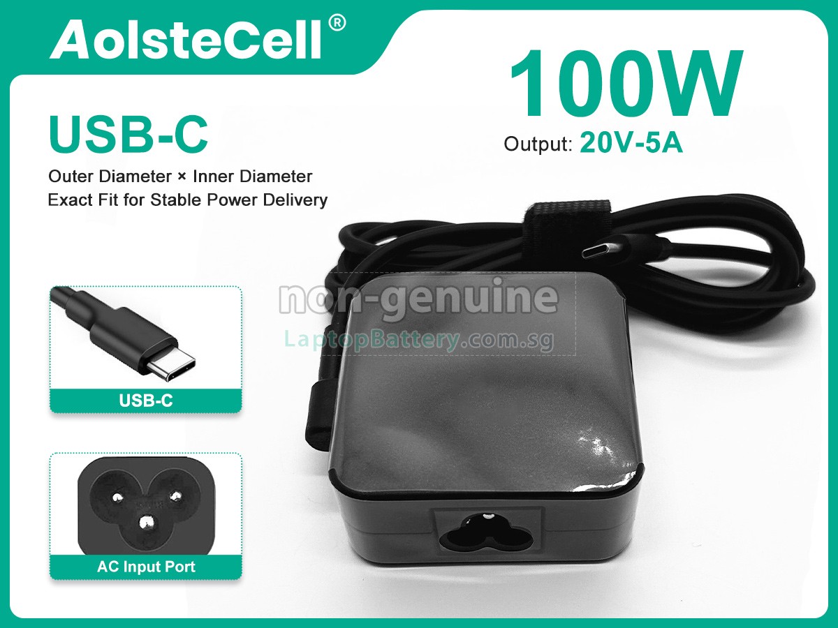 replacement MSI 100W 20V 5A USB-C adapter