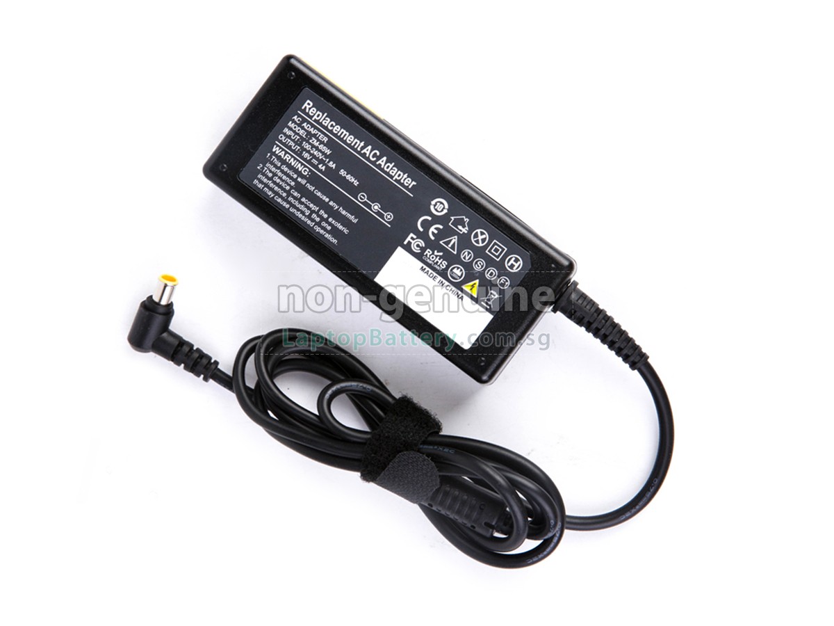 replacement Sony 16V 4A 64W YELLOW 6.5*4.4MM adapter