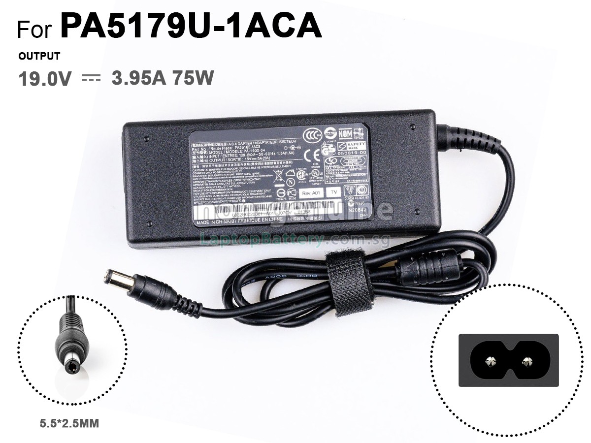 replacement Toshiba PA3468U-1ACA adapter