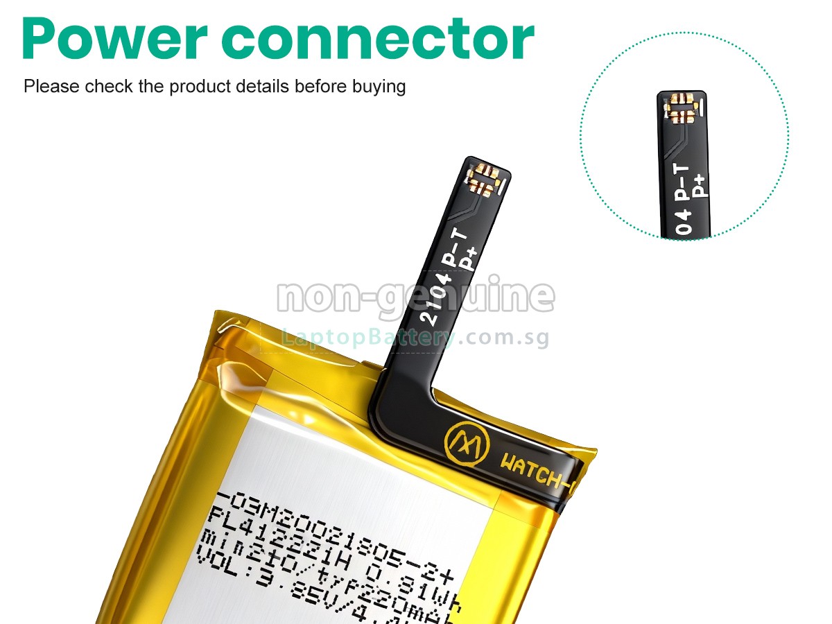 replacement Amazfit GTS 1S C17 battery