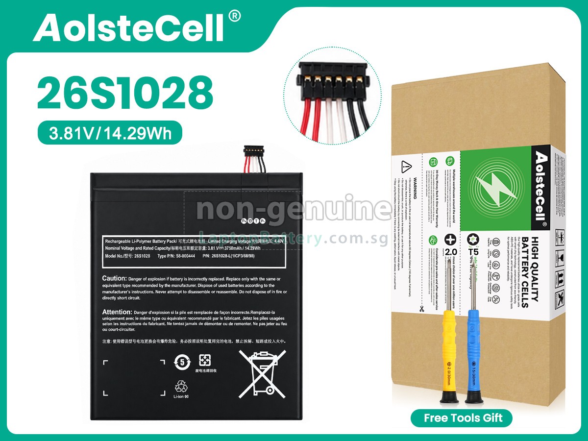 replacement Amazon 26S1028 battery