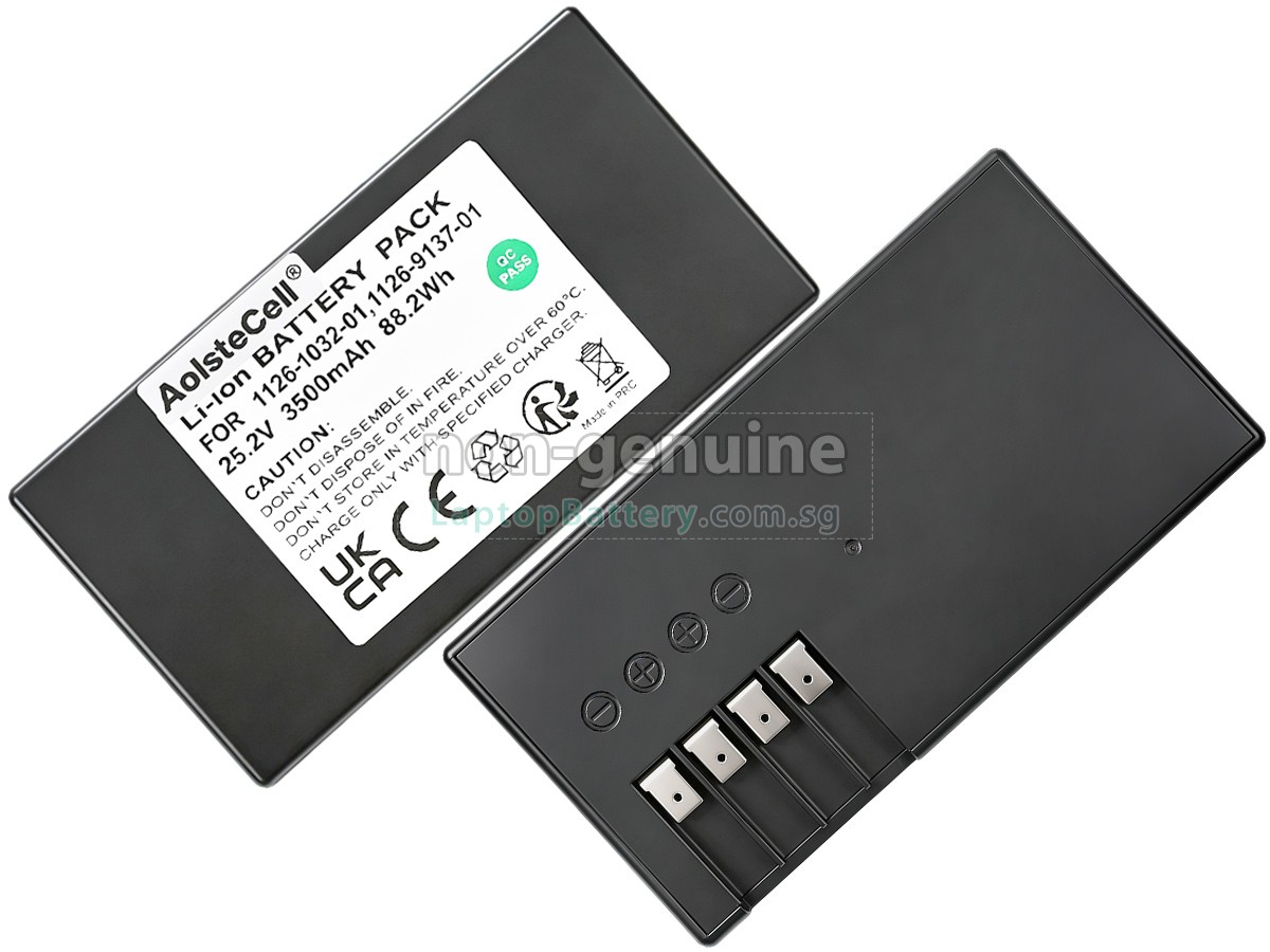 replacement Ambrogio 1126-1032-01 battery