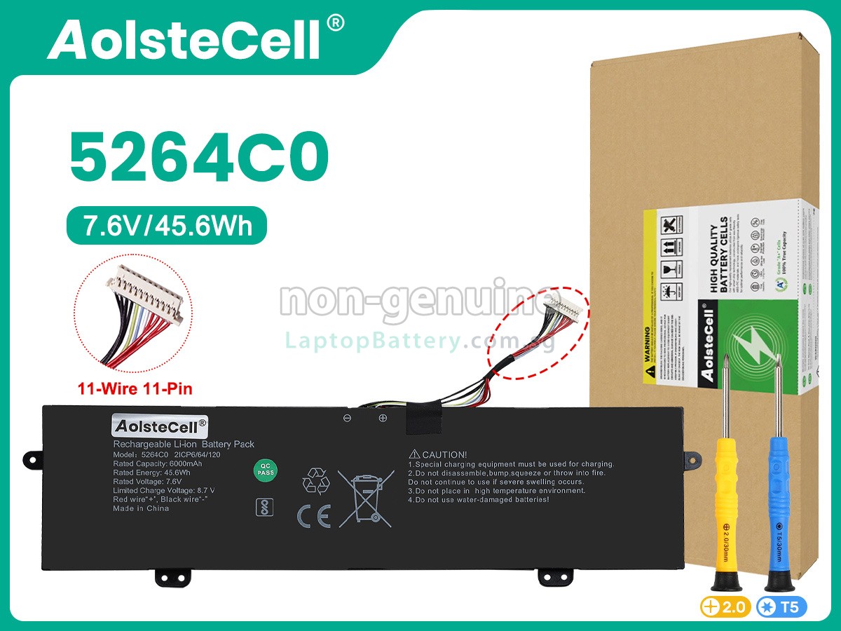 replacement AolsteCell 5264C0 battery