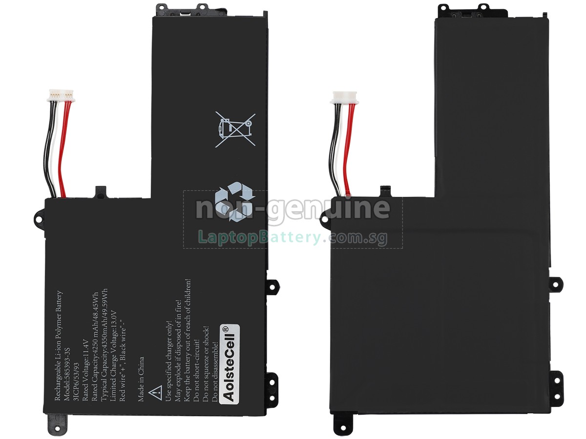replacement AolsteCell 585393-3S battery