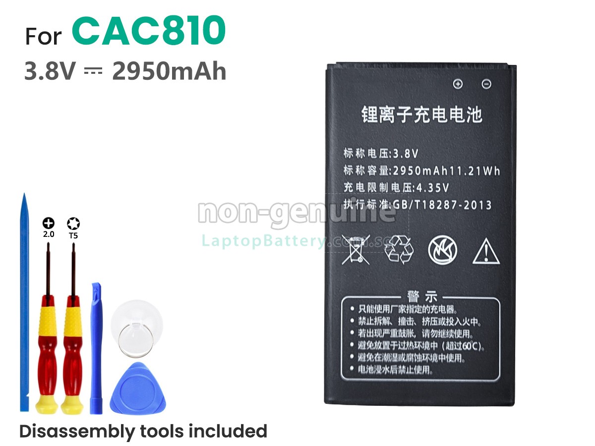 replacement AolsteCell CAC810 battery