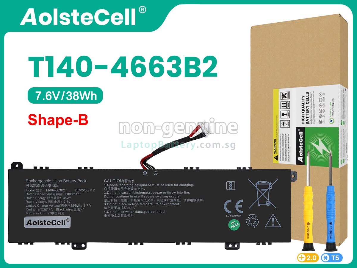 replacement AolsteCell T140-4663B2 battery