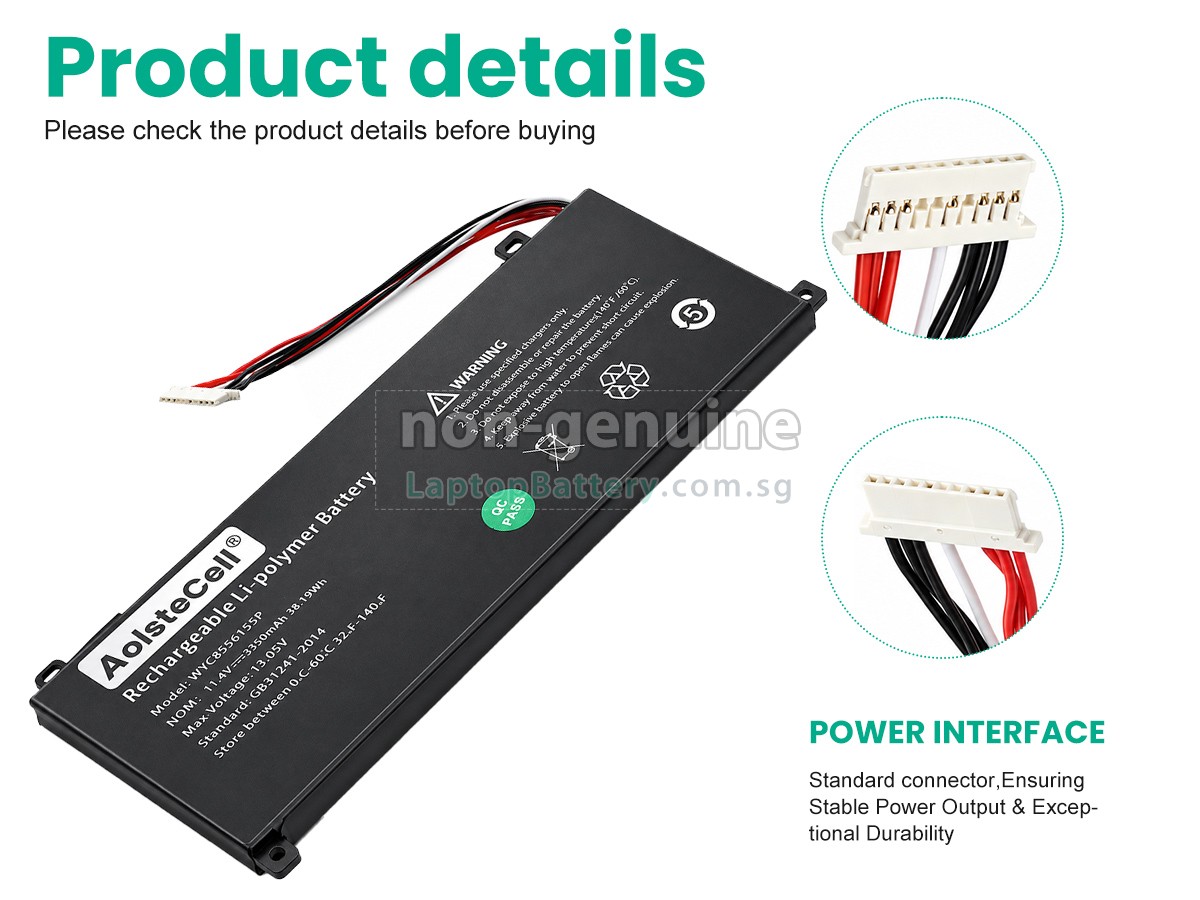 replacement AolsteCell SMARTBOOK PRO M-SBP14I5 battery