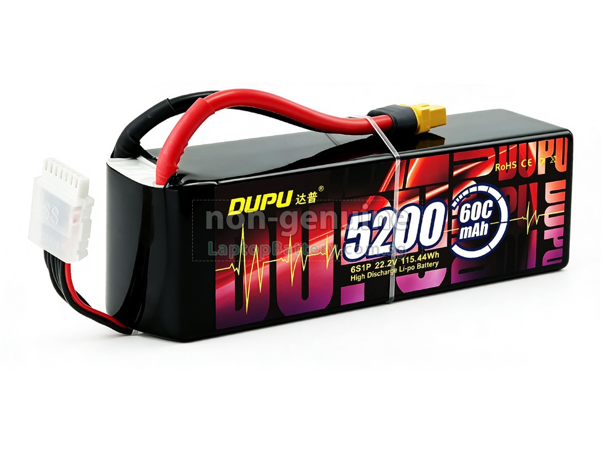 replacement AolsteCell 22.2V 5200MAH 60C XT60 battery