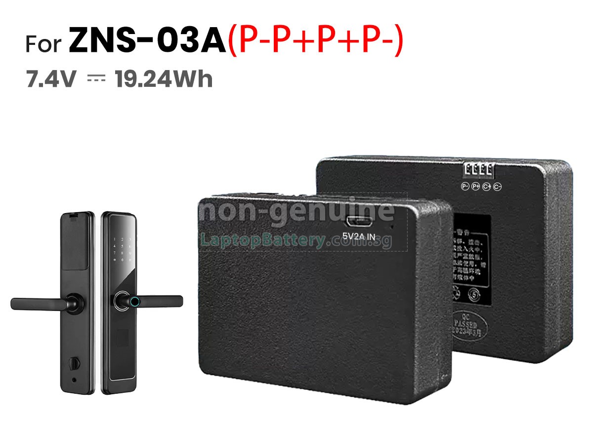 replacement AolsteCell ZNS-03A battery