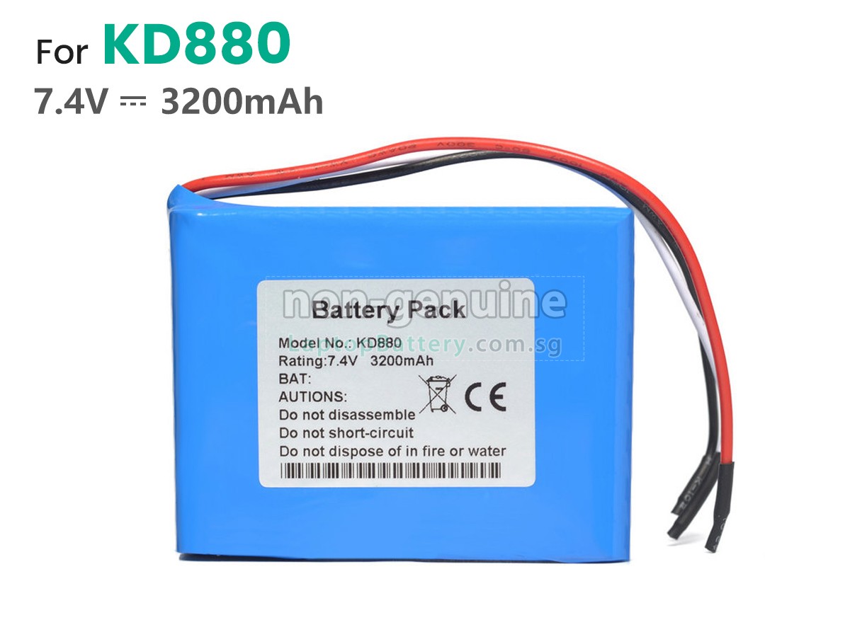 replacement AolsteCell KD880 battery