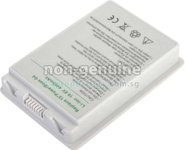 Battery for Apple PowerBook G4 15 inch M9421 laptop
