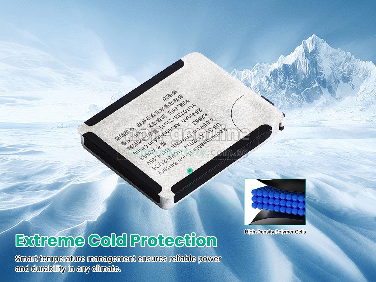 replacement Apple WATCH 8 GPS+CELLULAR 41MM battery