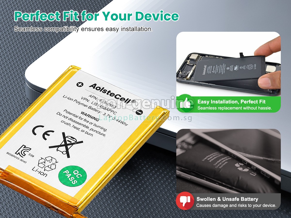 replacement Apple A1367 battery