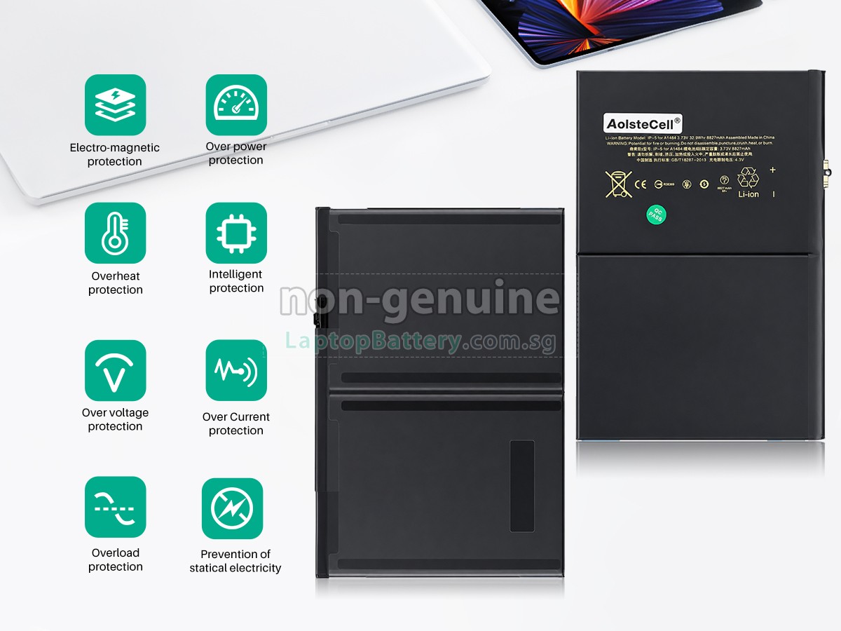 replacement Apple MPGW2LL/A battery