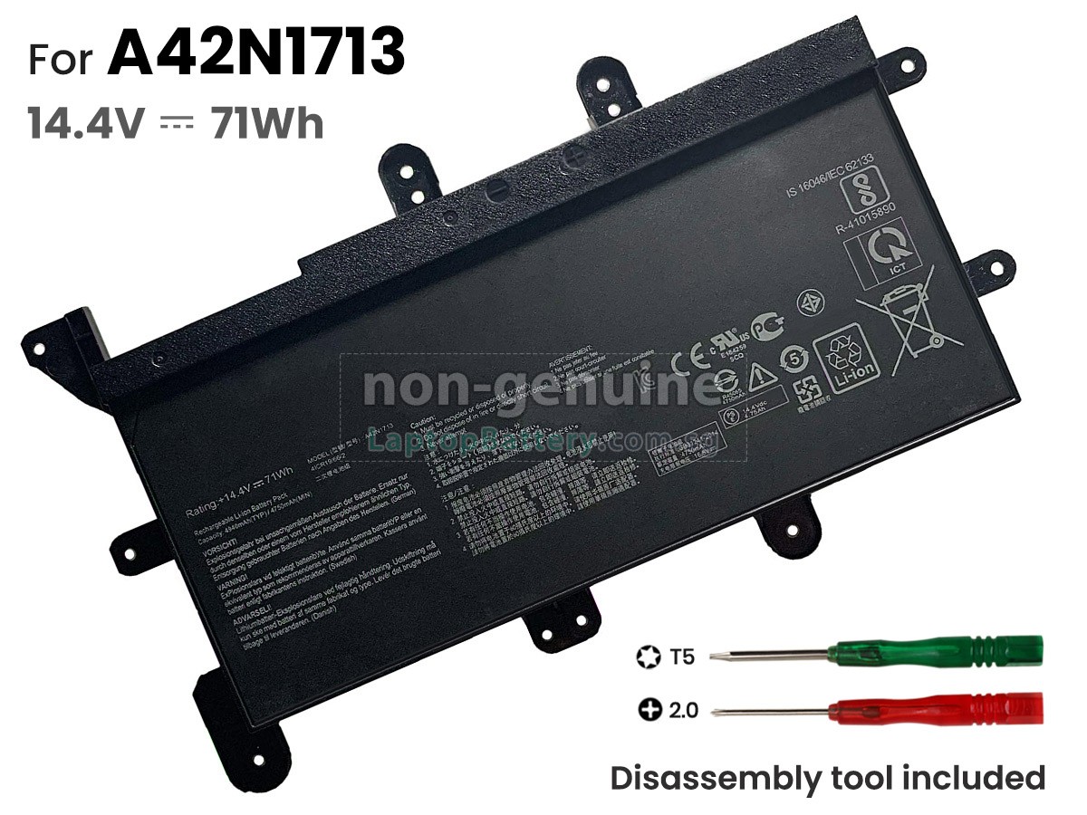 replacement Asus Rog G703GI-E5089T battery