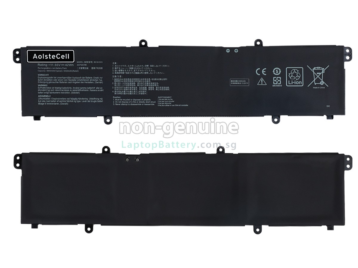 replacement Asus EXPERTBook B1 B1500CEAE-BQ1855R battery