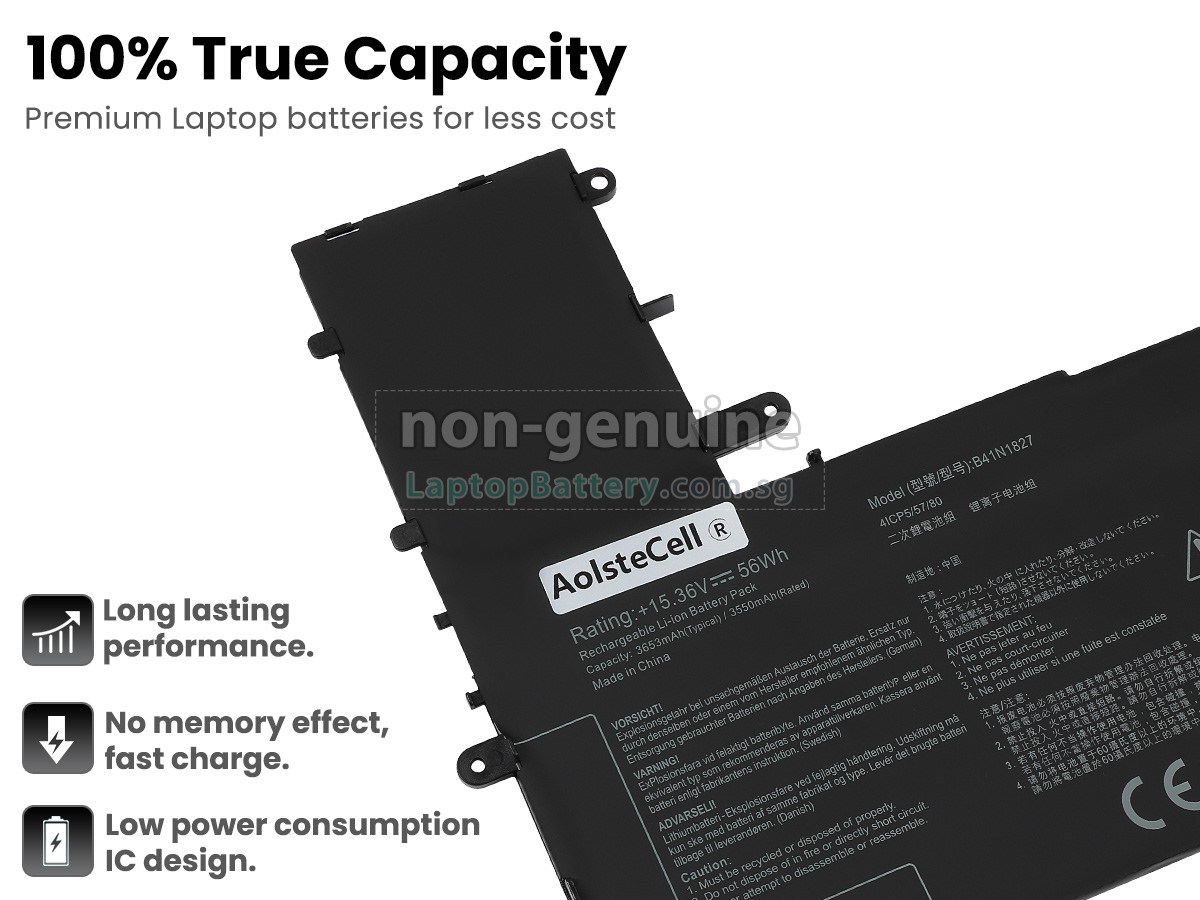 replacement Asus ZenBook Flip 15 UM562IA battery