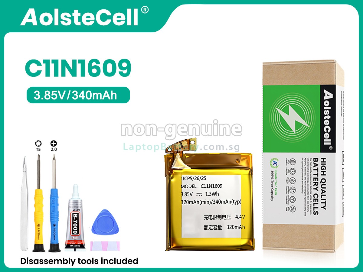 replacement Asus ZENWATCH 3 WI503Q battery