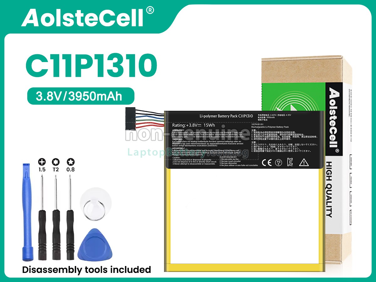 replacement Asus C11P1310 battery