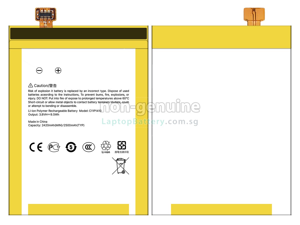 replacement Asus ZF5 LITE battery