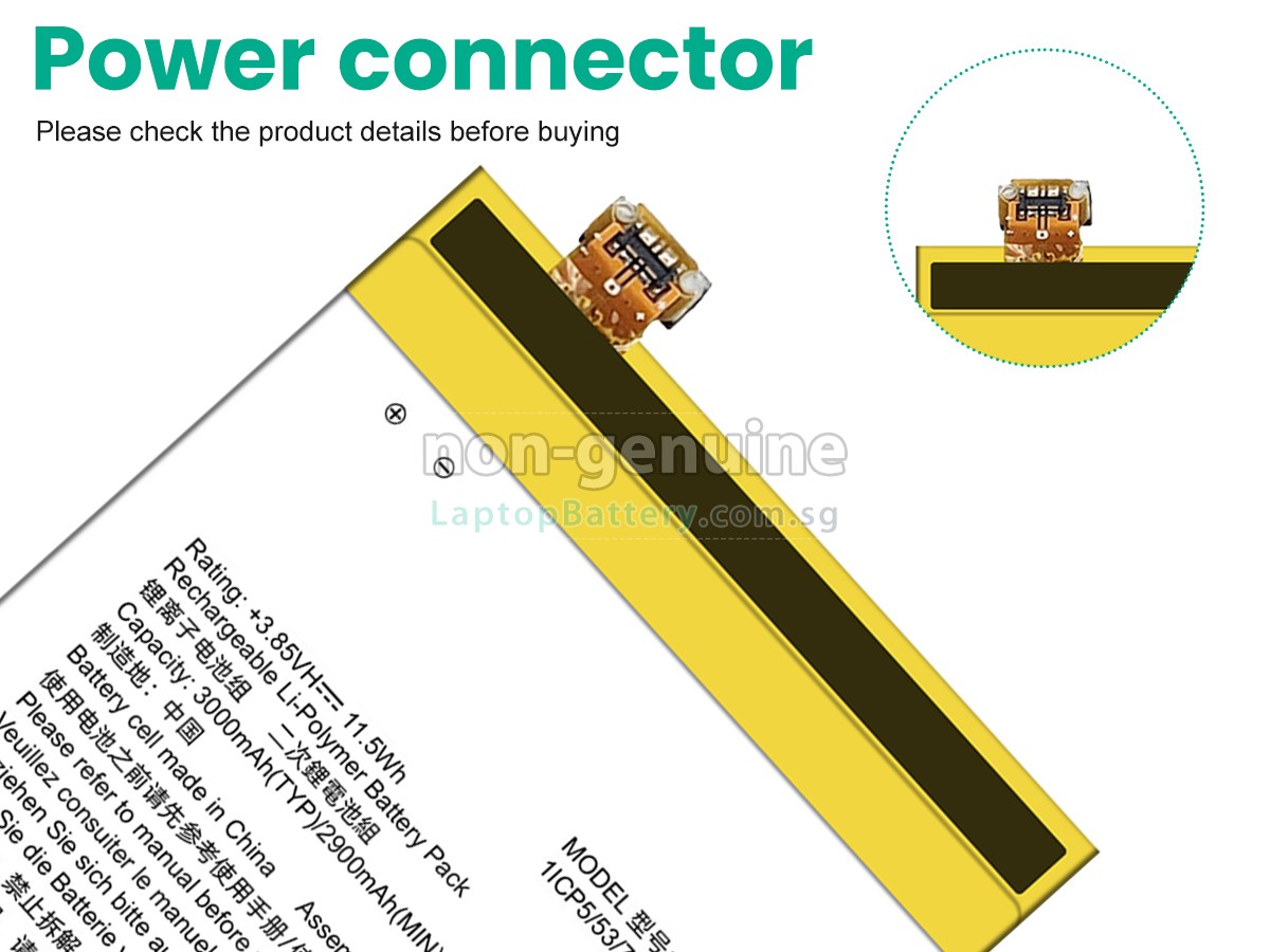 replacement Asus Z008D battery