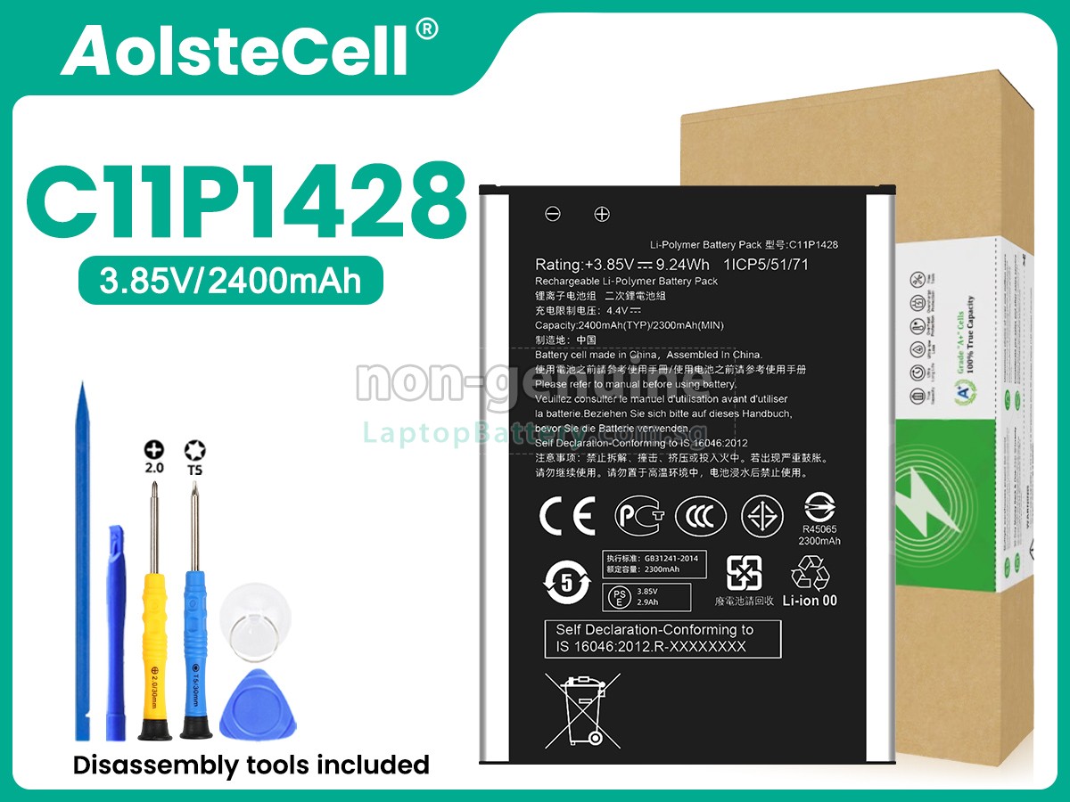 replacement Asus ZE550KL battery