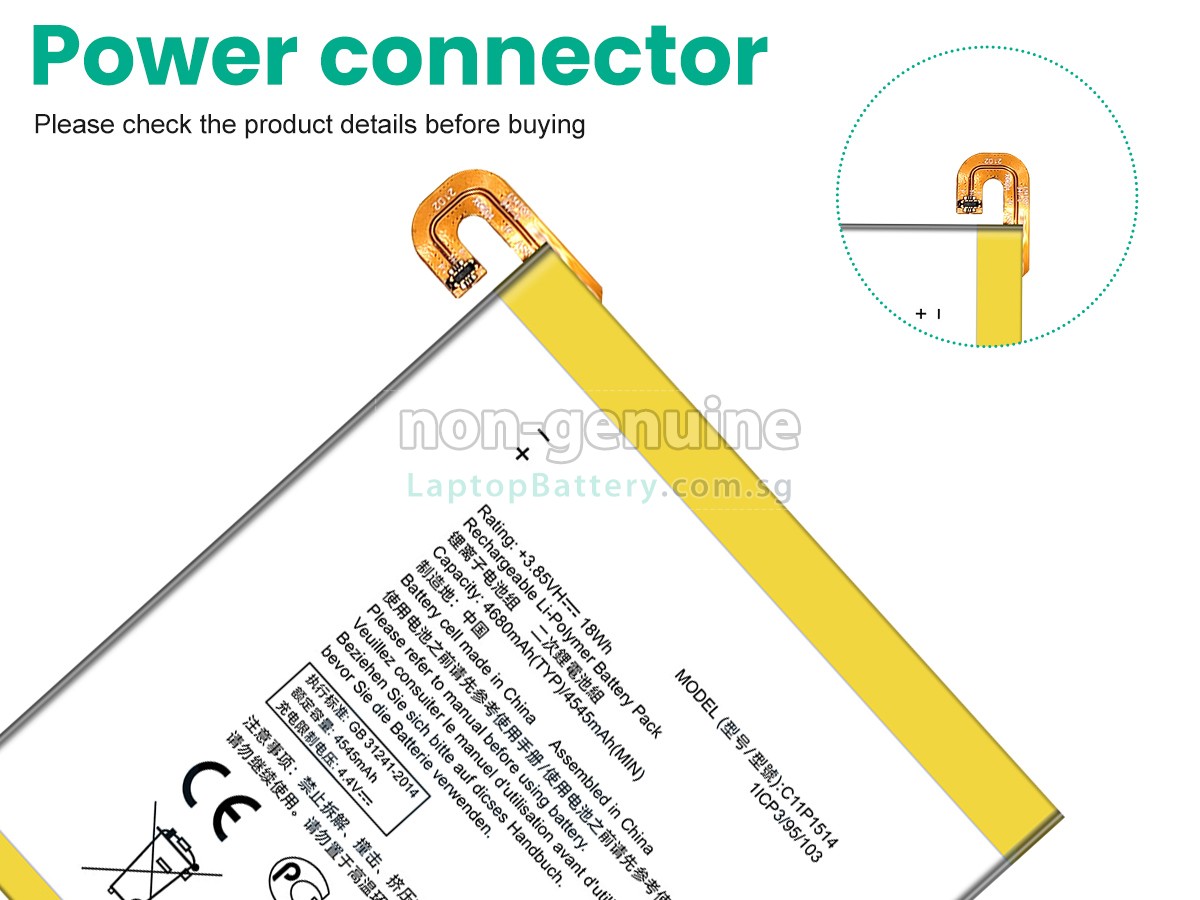 replacement Asus ZT581KL battery