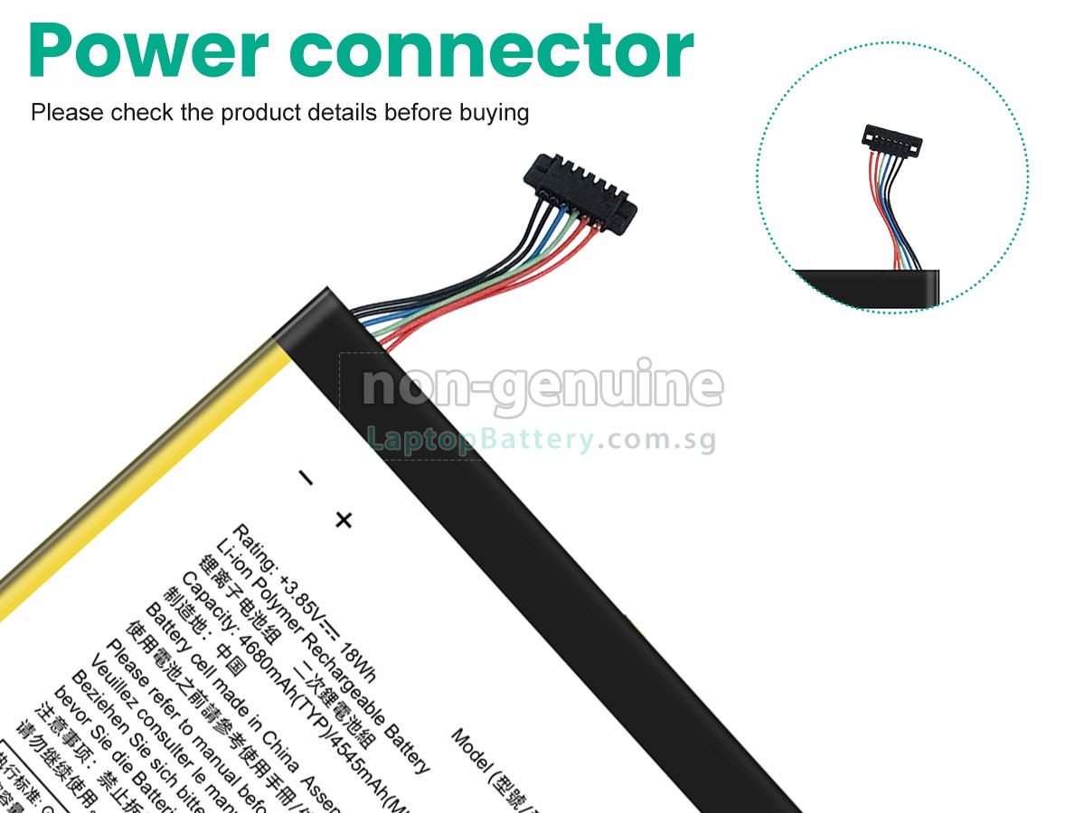 replacement Asus ZENPad 10.1 battery
