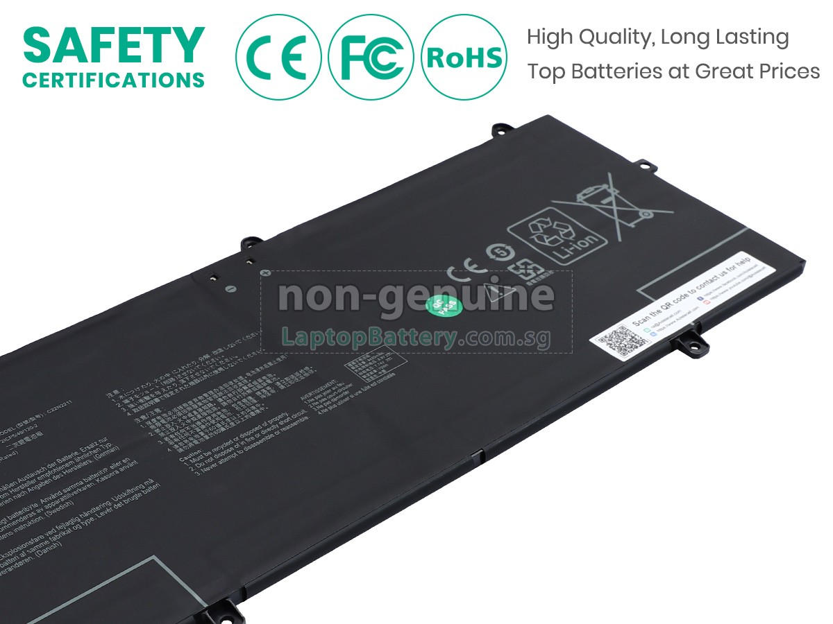 replacement Asus ZenBook 14 OLED UX3405MA-PP809W battery