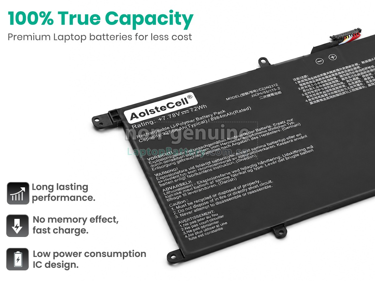 replacement Asus 0B200-04570100 battery