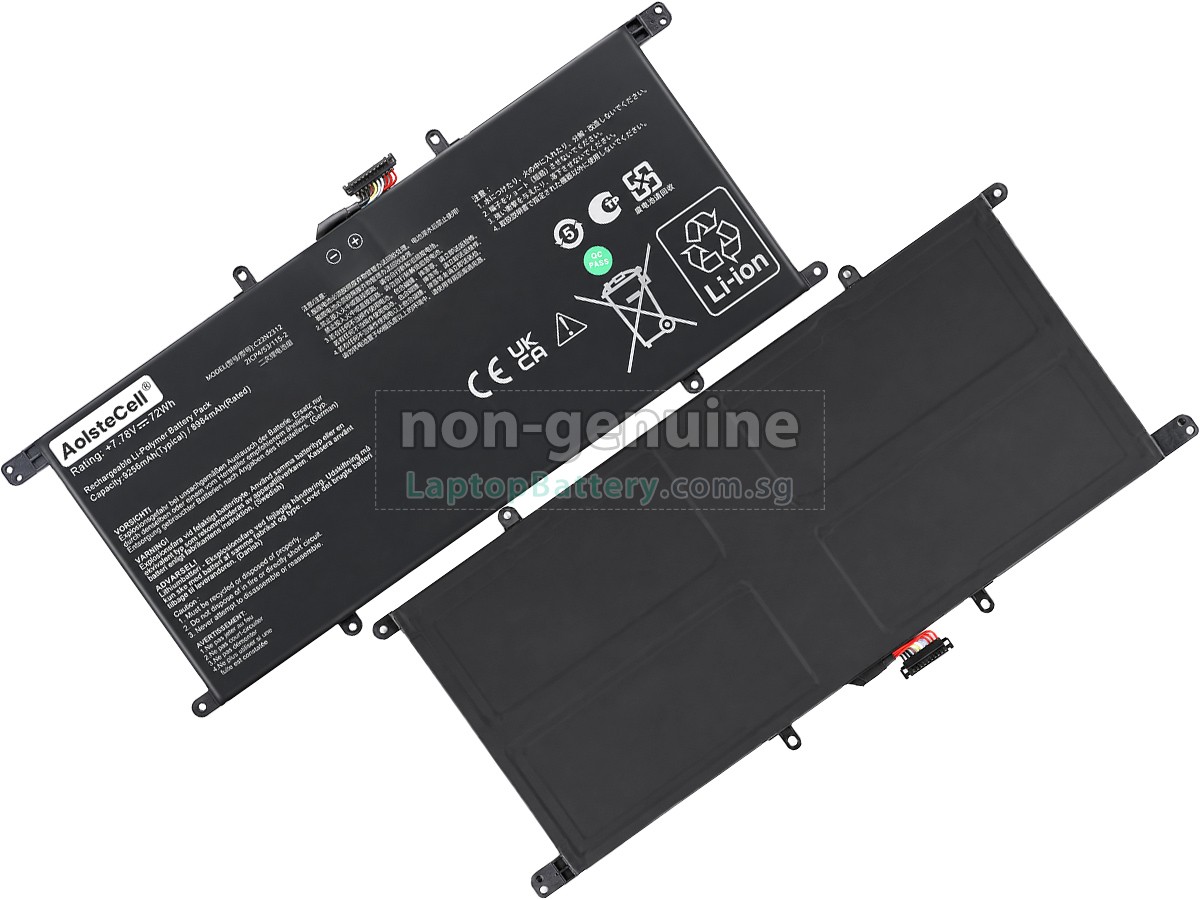 replacement Asus 0B200-04570100 battery