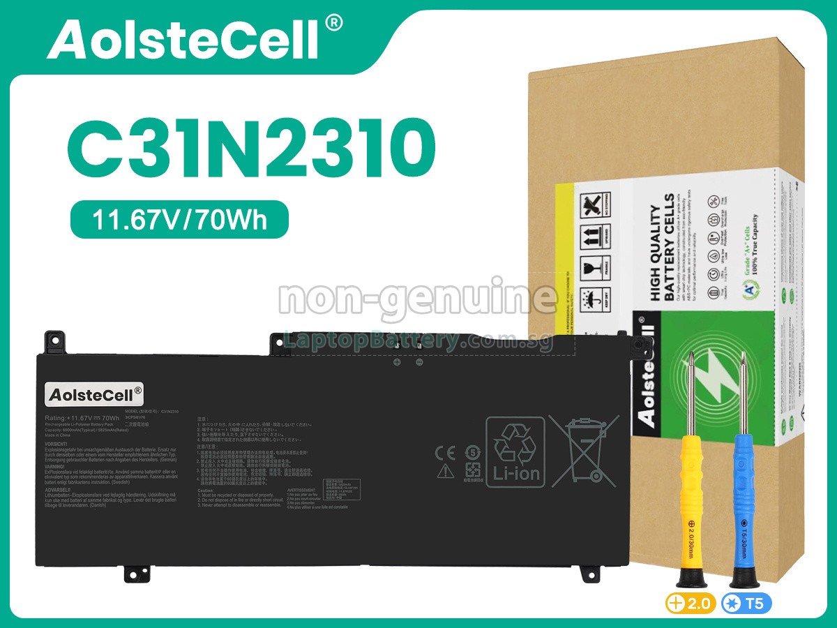 replacement Asus C31N2310 battery