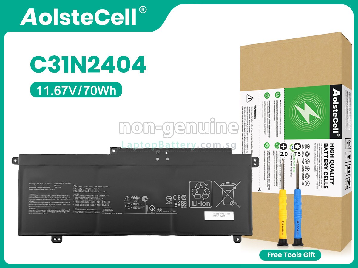 replacement Asus VivoBook S16 S3607QA battery