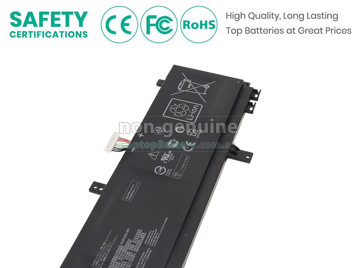 replacement Asus ProART STUDIOBook Pro X W730G2T battery