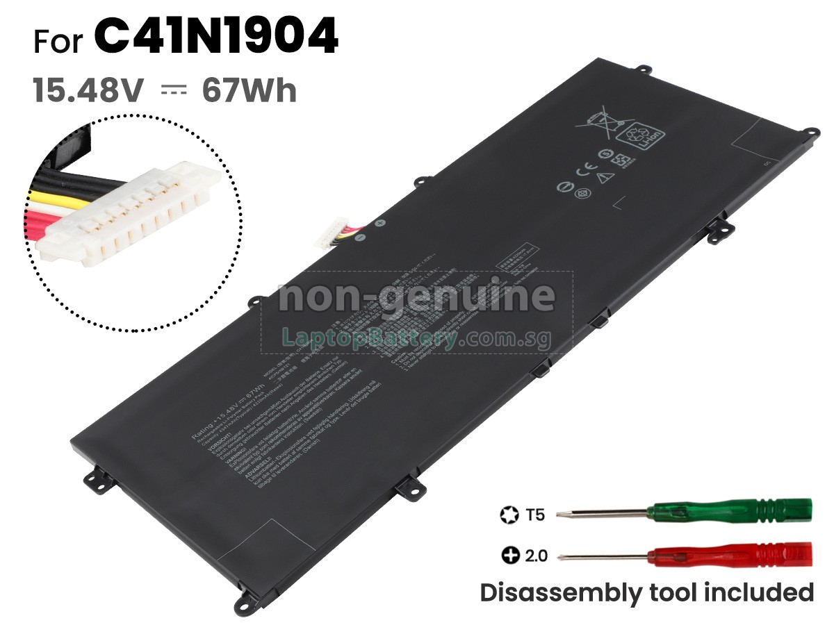 replacement Asus ZenBook Flip S UX371EA-AP1679U battery