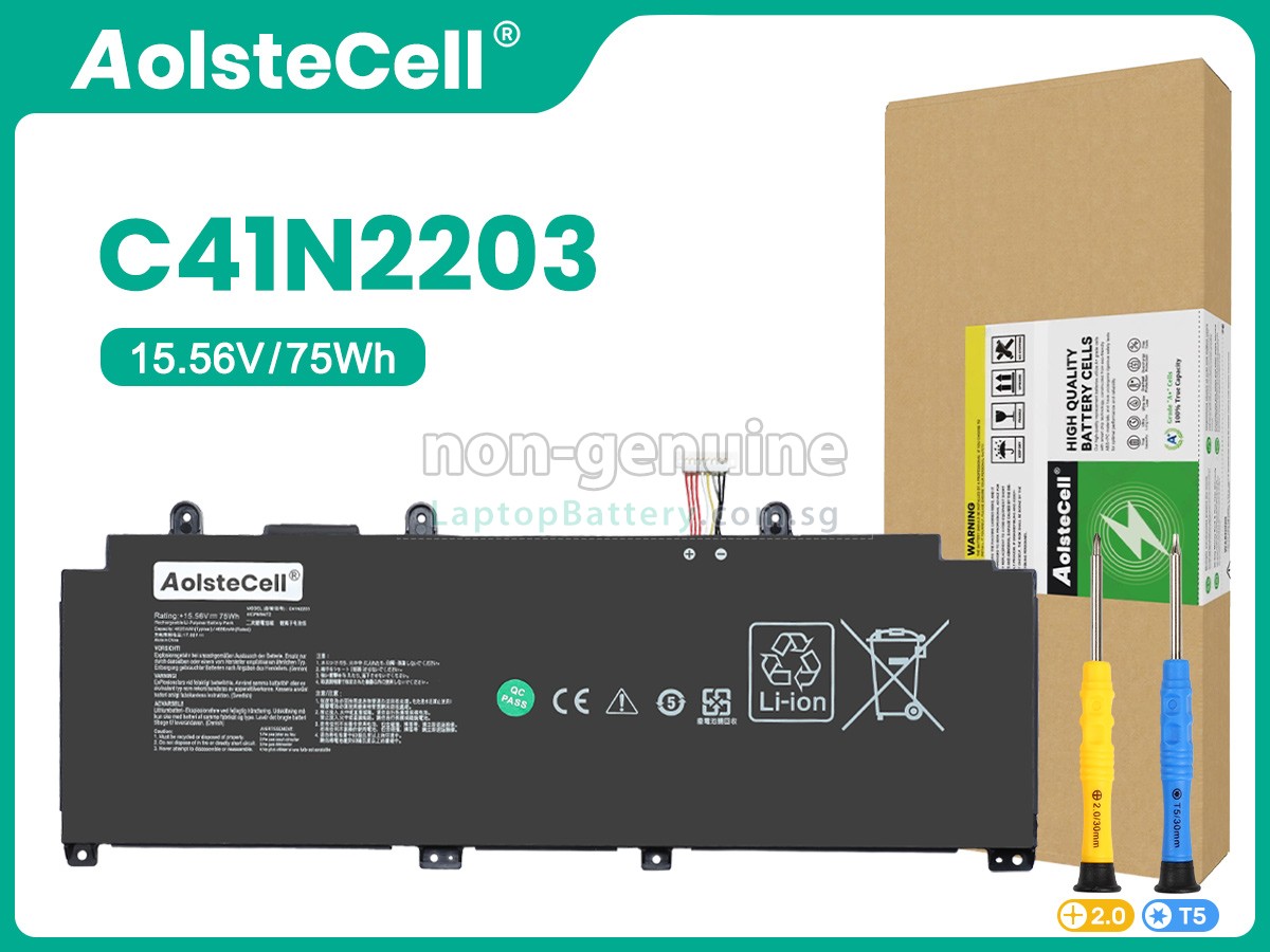 replacement Asus C41N2203 battery